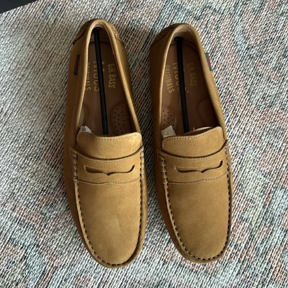 G.H. Bass Men's Davis Slip-On Suede Driver Mocs - Picture 6 of 12